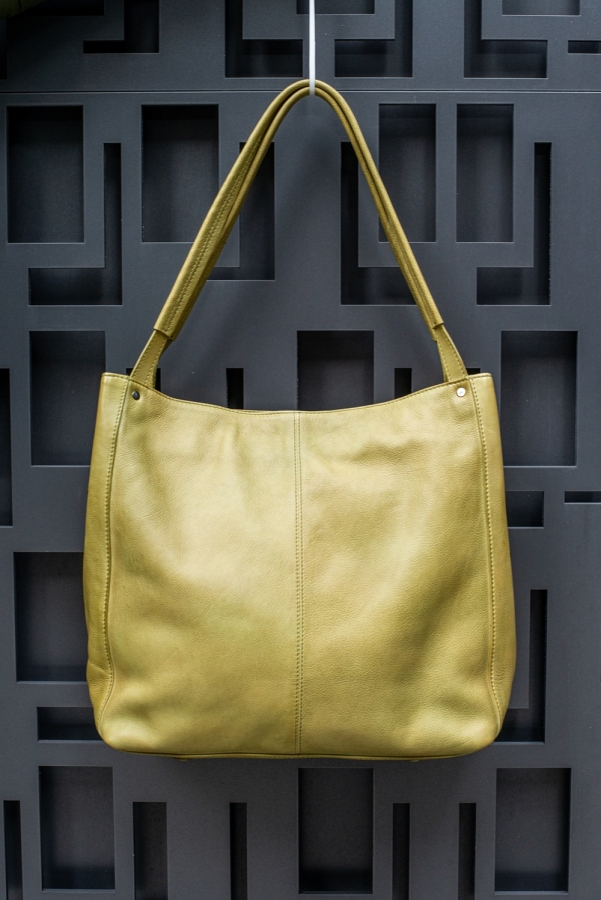 SHOPPER BAG-SUEDE STONE